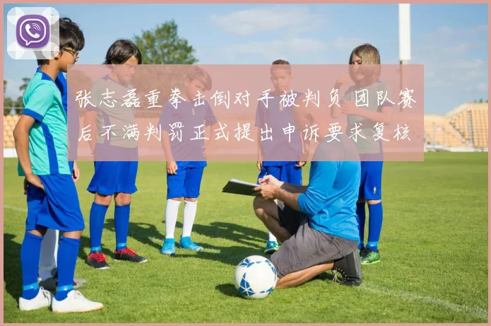 张志磊重拳击倒对手被判负 团队赛后不满判罚正式提出申诉要求复核